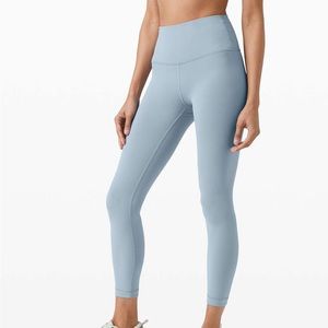 Lululemon wunder train 28” chambray leggings